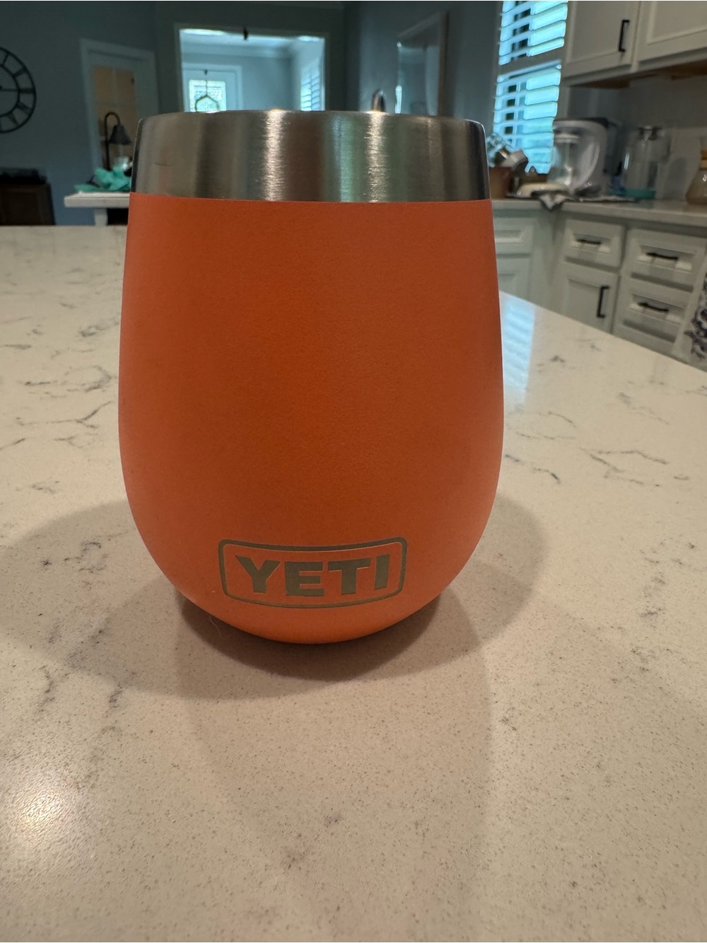 YETI Rambler Coral Wine Tumbler - 10oz Retired Color (NWOT)